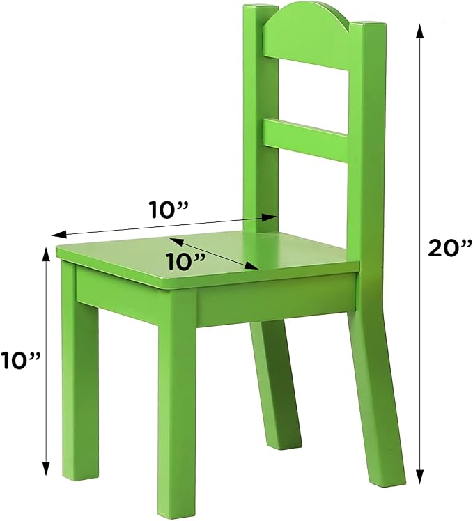 Humble Crew Kids Table and Chair Set, Toddler Activity Table - Image 5