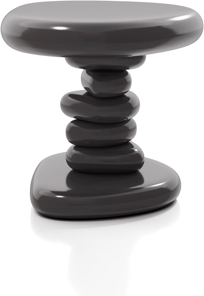 24/7 Shop at Home Kavren Modern 22-inch Oval Glossy Pedestal End Table - Image 10