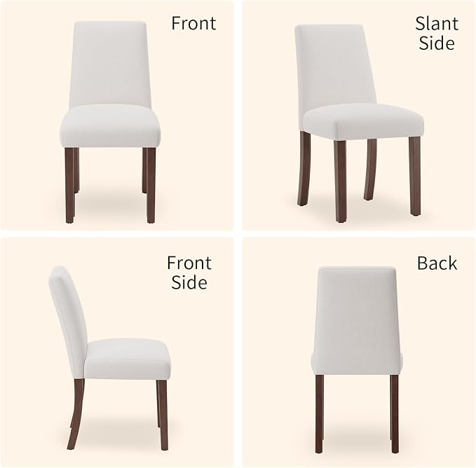 Dining Chairs Set of 6, Modern Dining Room Chairs - Image 8