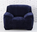 vctops 1-Piece Velvet Plush Stretch Chair Sofa Slipcover Soft Fuzzy Fluffy by vctops