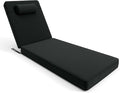 Chaise Lounge Cushion for Outdoor Furniture, Waterproof, Fade-Resistant and by Unknown