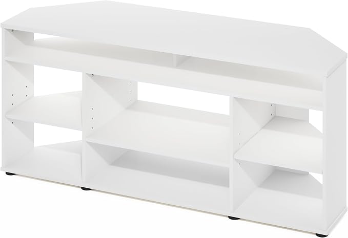 Furinno BESI TV Stand, No Tools Assembly Industrial Style Entertainment Center - Image 6