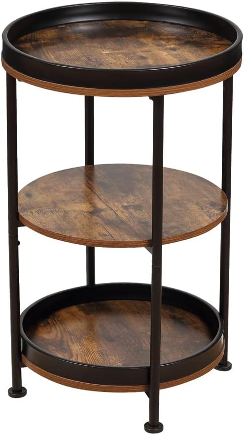 Dulcii Side Table, Round End Table - Image 6