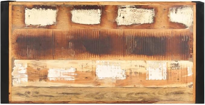 Coffee Table 47.2"x23.6"x15.7" Solid Reclaimed Wood, Side Table, Center Table - Image 5