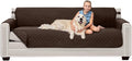 Sofa Shield® Couch Slip Covers for Dogs, Reversible Furniture Protector by SofaShield