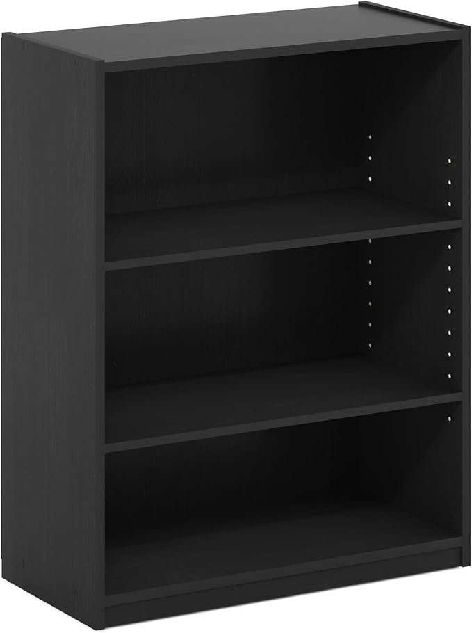 Furinno GEHRY Book Shelf, 3-Tier Small Bookshelf, Bookcase - Image 5