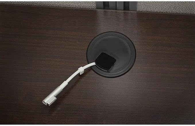 Bush Business Furniture Easy Office 60W L Shaped Cubicle Desk Workstation - Image 6