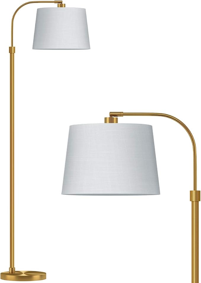 Oneach 62" Gold Floor Lamp for Living Rooms Tall Arc Standing Lamps for - Image 10