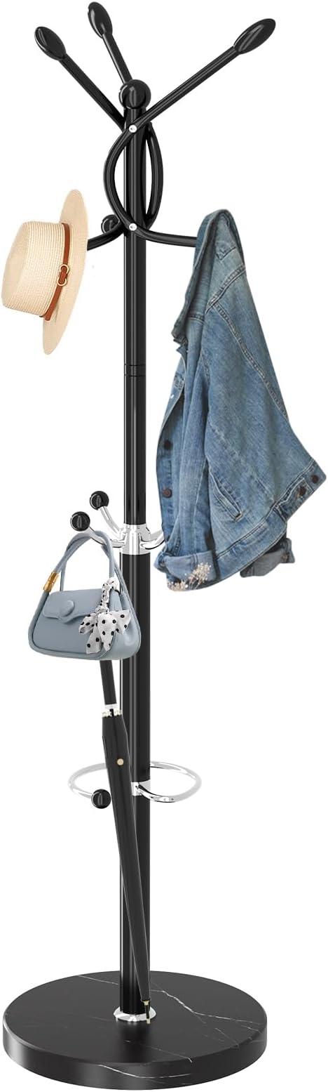 ZOZOE Metal Coat Rack Stand, Modern Coat Rack Freestanding by ZOZOECoatRackfreestanding