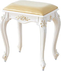 Vintage Vanity Stool Vanity Chair, Round & Rectangular Makeup Stool, Cute by Unknown