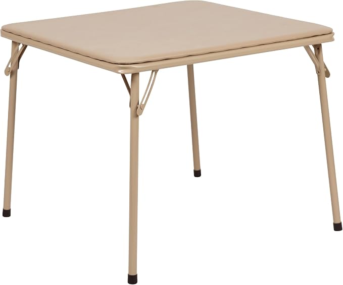 Flash Furniture Mindy Kids 3-Piece Folding Square Table and Chairs Set - Image 5