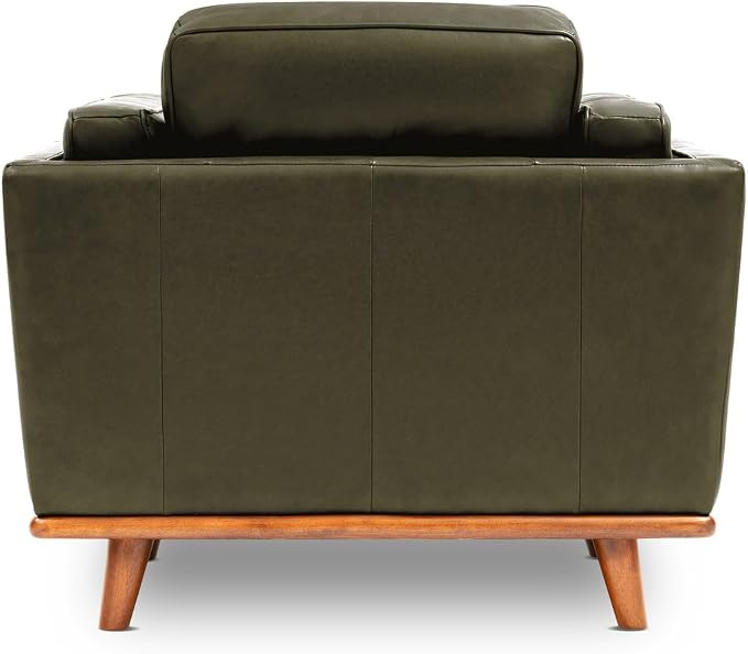 Valencia Artisan Leather Accent Chair, Full-Aniline Leather Upholstery - Image 6