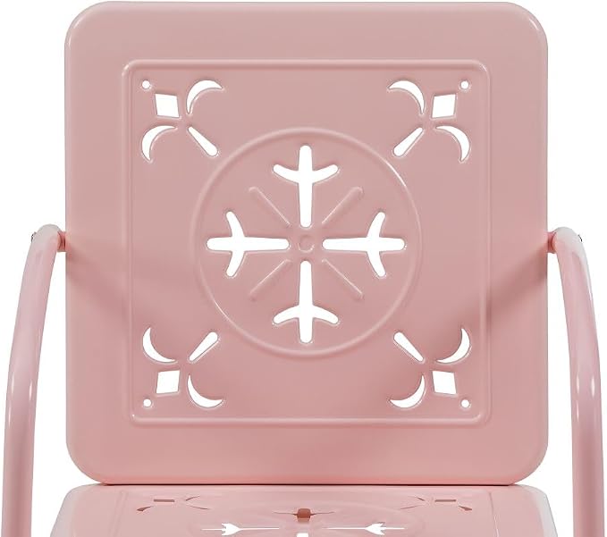 Crosley Furniture Azalea 2-Piece Outdoor Chair Set, Vintage Retro Metal Patio - Image 10
