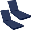 AAAAAcessories Outdoor Chaise Lounge Cushions, Fade-Resistant, Waterproof Patio by AAAAAcessories