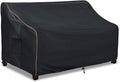 Outdoor 2-Seater Loveseat Cover, Patio Sofa Covers Fits up to 58W x 32.5D x 31H by LSongSKY
