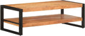 Coffee Table 47.2"x23.6"x15.7" Solid Acacia Wood, End Tables, Living Table by WENYUFURN