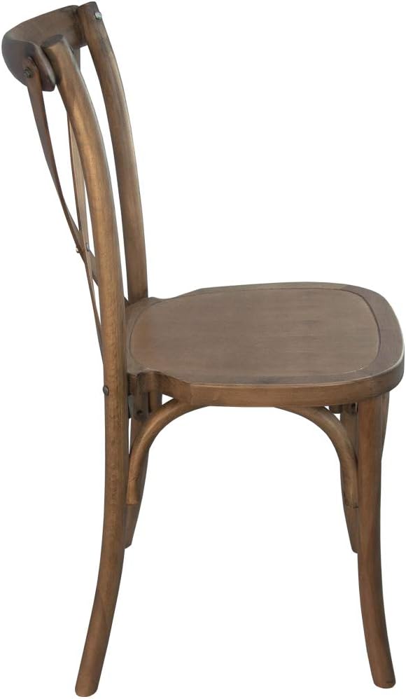 EMMA + OLIVER 2-Pack Wooden X-Back Dining Chair - Image 5