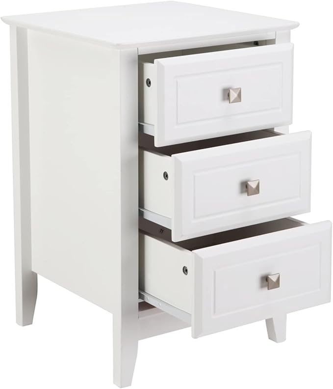 Bonnlo Upgraded White Night Stands - Image 4