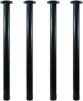 QLLY 32 inch Adjustable Metal Desk Legs, Heavy Duty Furniture Table Legs by QLLY