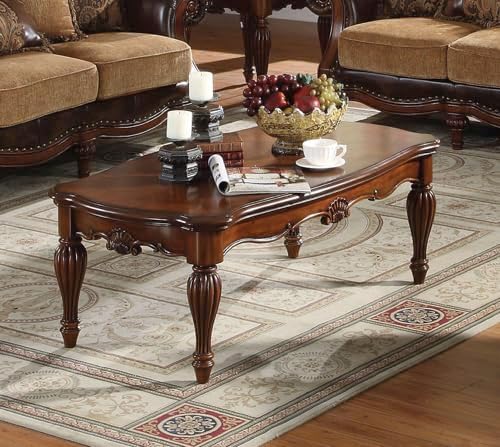 Brand 4-Piece Formal Living Room Set: Luxury Sofa, Single Chair and Coffee Table - Image 8