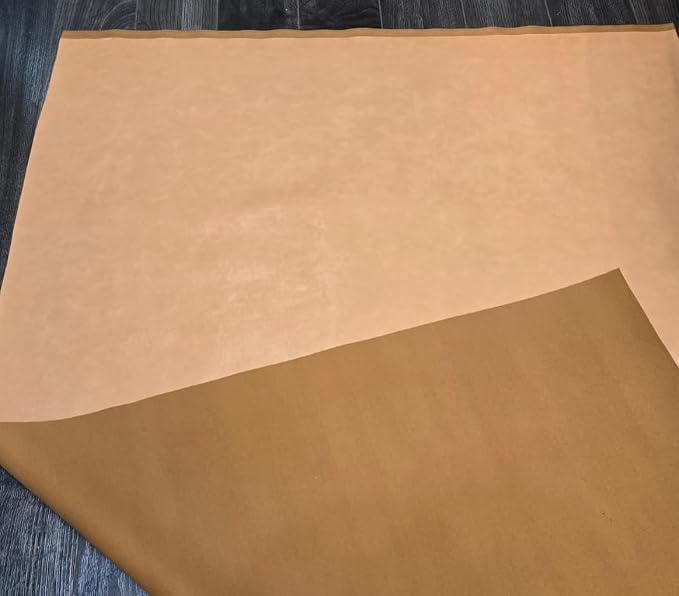 Camel Soft Faux Leather Fabric PU Leather by The Yard Synthetic Pleather 0.9 mm - Image 4