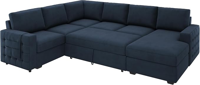 HONBAY Sectional Sleeper Sofa - Image 9