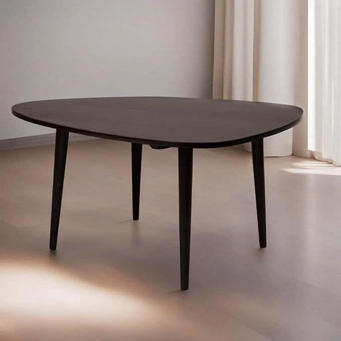 Handmade Eco-Friendly Modern Wood Teak Drop Shaped Coffee Table - 3 ft. by Unknown