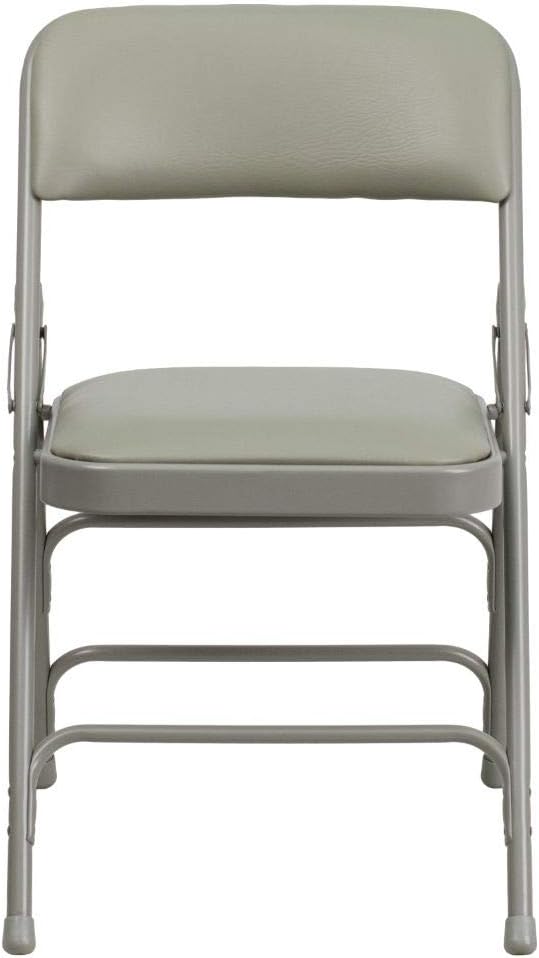Flash Furniture 4 Pack HERCULES Series Curved Triple Braced & Double Hinged - Image 7
