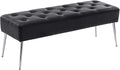 DUHOME Button-Tufted Ottoman Bench, Upholstered Bedroom Benches Footrest Stool by DuhomeElegantLifestyle