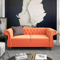 AVZEAR Chesterfield Loveseat, Modern Velvet Sofa Tufted Couch 2 Seater by AVZEAR