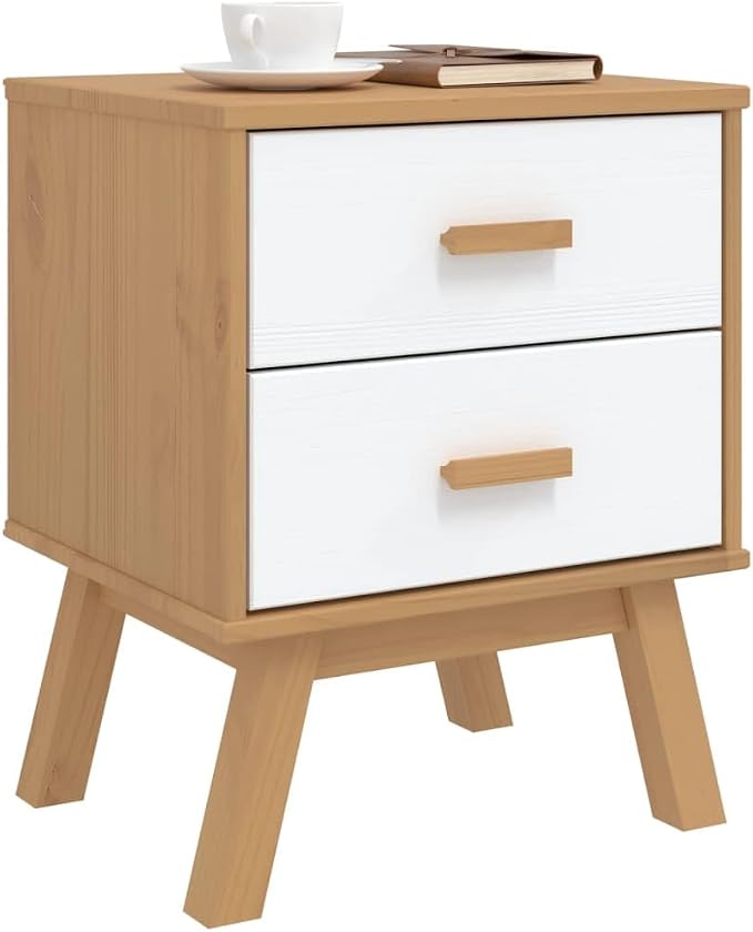 Scandinavian Style Bedside Cabinet - Image 5