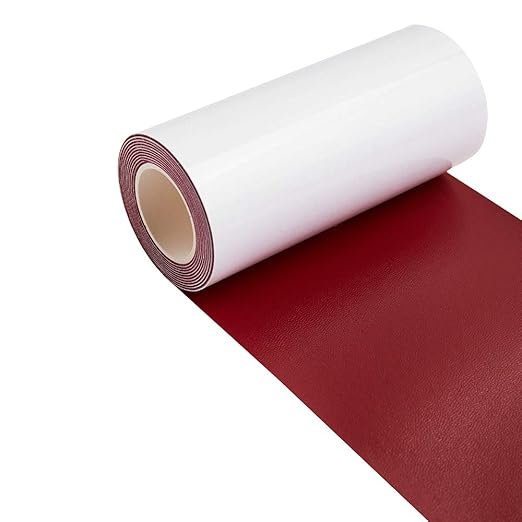 Leather Repair Patch Kit Burgundy 4 x 60 inch Leather Repair Tape Self Adhesive - Image 3