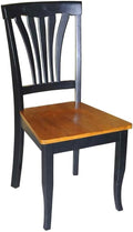East West Furniture AVC-BLK-W Avon Dining Room Chairs by EastWestFurniture