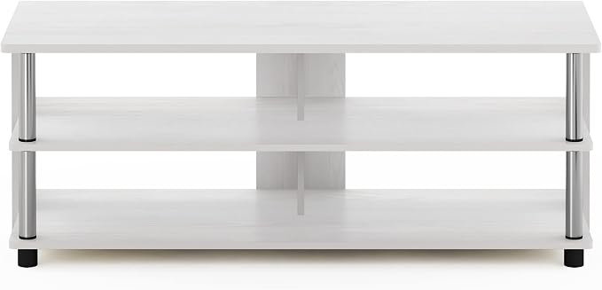Furinno Sully TV Stand, 3-Tier Rectangular Entertainment Center - Image 6