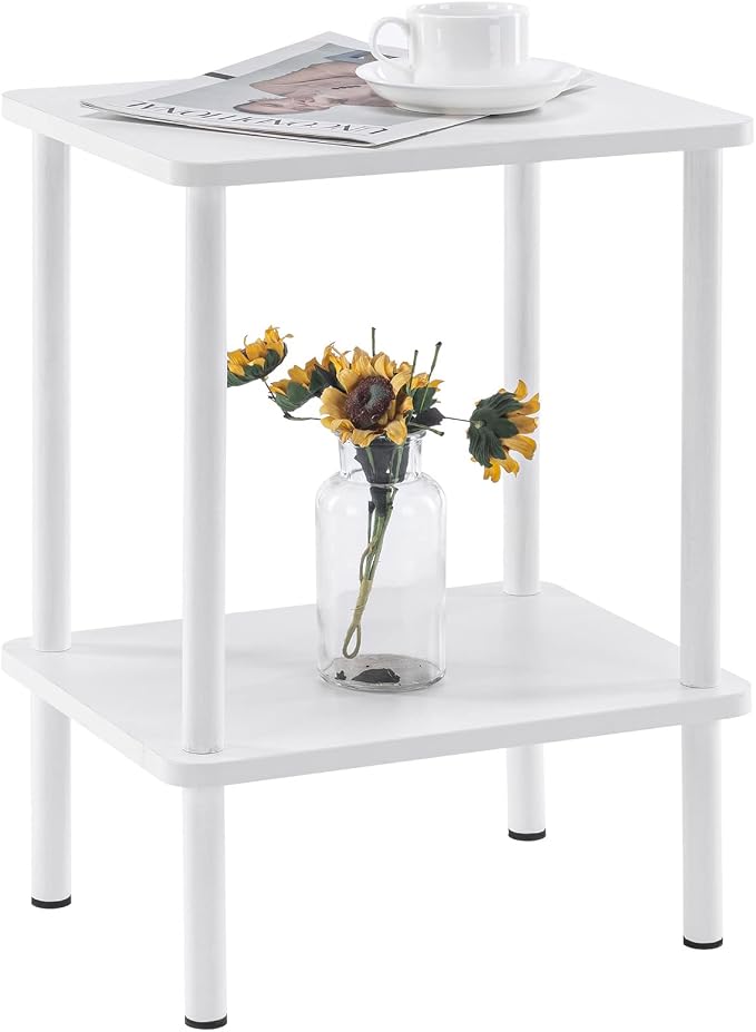 Apicizon 2 Tier End Table, Small Side Table by APICIZON