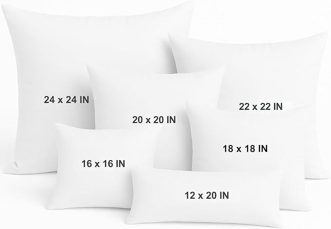 LANE LINEN 24x24 Pillow Inserts - Image 8