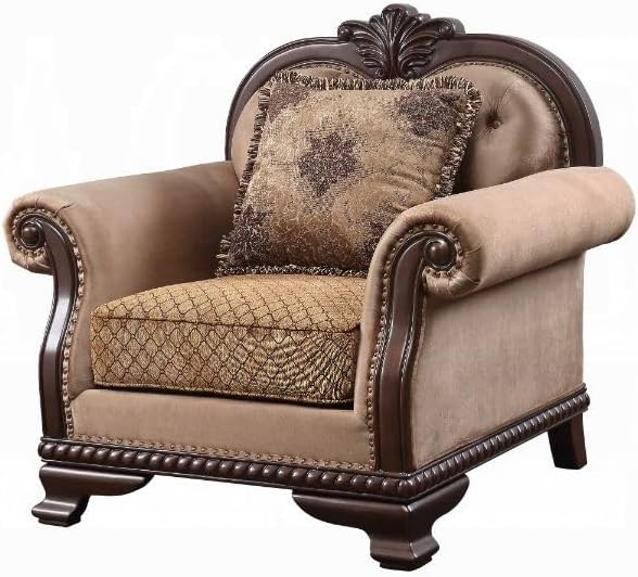 4PS Traditional Collection Living Room Set Formal Luxury Sofa Set Includes Sofa - Image 7