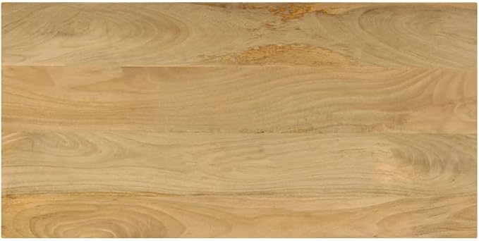 Solid Mango Wood Coffee Table 39.4"x19.7"x13.8" Rectangular Accent Table - Image 5