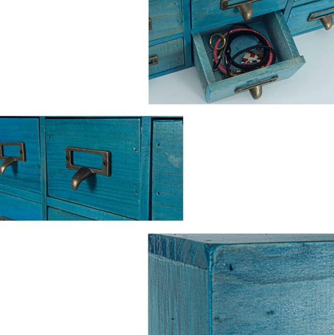 16 Drawers Apothecary Cabinet - Image 7