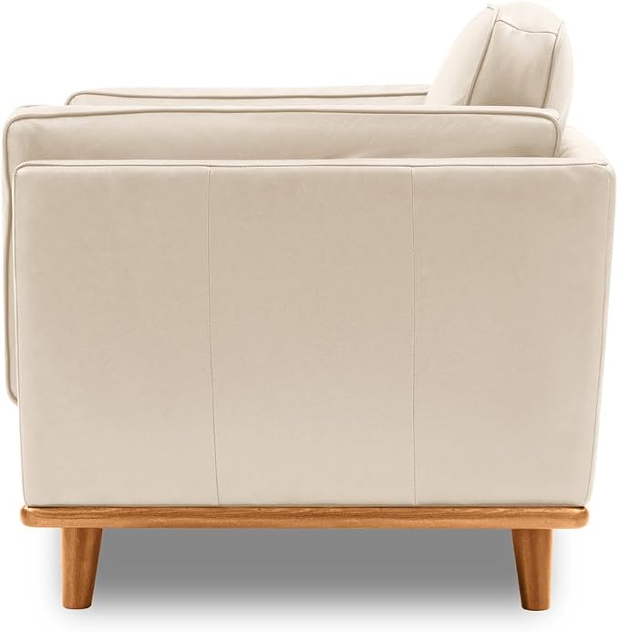 Valencia Artisan Leather Accent Chair, Full-Aniline Leather Upholstery - Image 5