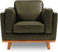 Valencia Artisan Leather Accent Chair, Full-Aniline Leather Upholstery by ValenciaTheaterSeatingFurniture