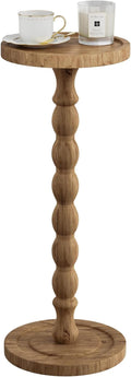 Small Side Table, Rubberwood‌ Drink Table by Unknown