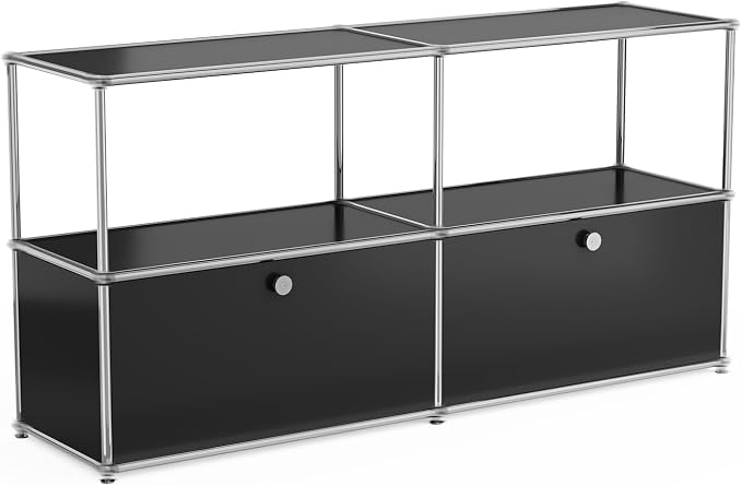 Modern Storage Cabinet Sideboard Versatile Free-Standing Organizer Cabinets - Image 7