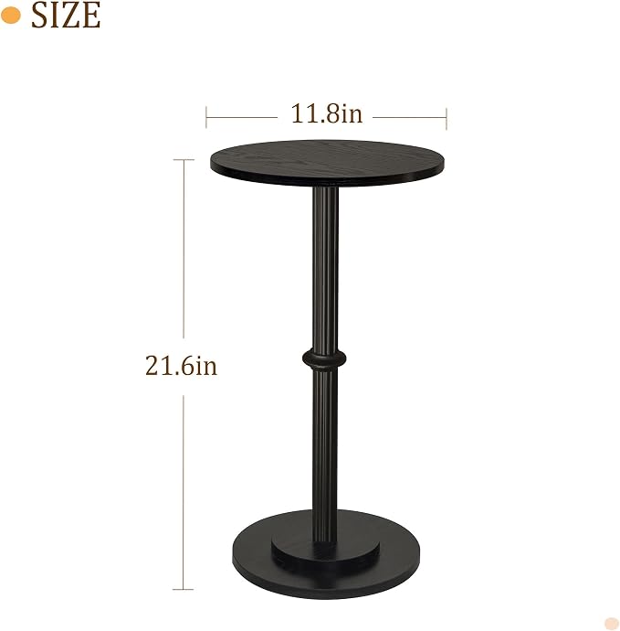 MaxSmeo Drink Table, Small Side Table - Image 3