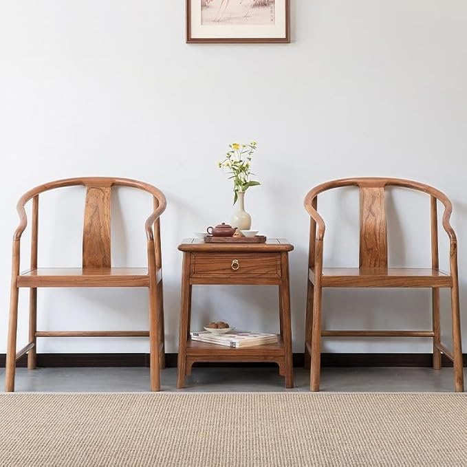Sofas Wooden Sofa Side Table Chinese Sofa Side Cabinet Small Coffee Table - Image 5