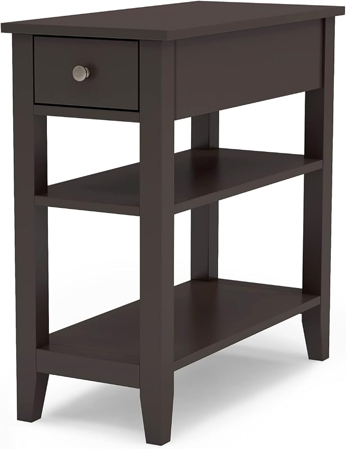 ChooChoo Side Table Living Room, Narrow End Table - Image 6
