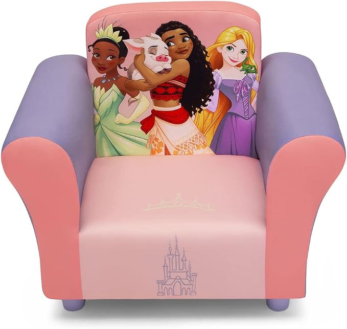 Delta Children Upholstered Chair, Disney Princess - Image 5