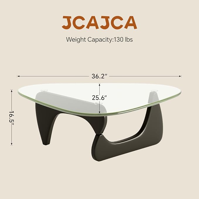 Coffee Table for Living Room Mid Century Modern Center Table - Image 2