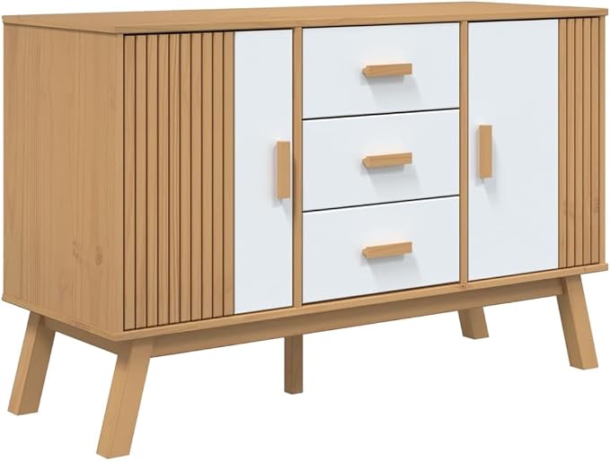 Scandinavian Sideboard with Drawers and Doors - Image 2
