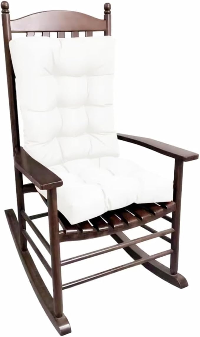 Chair Cushion Set for Rocking Chair, Rocking Chair Cushion, Overstuffed Seat by Unknown